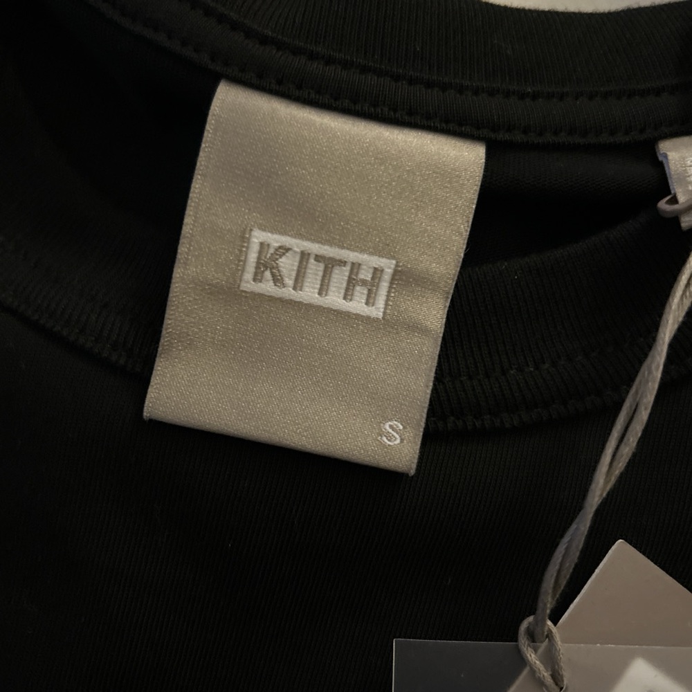 Kith Black Tee with White Logo - Picture 3 of 3